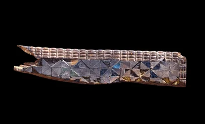 Fragment of Furniture Carved from Softwood, c.2800 BC